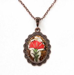 İlbay Çini Seramik Kolye 272DS061