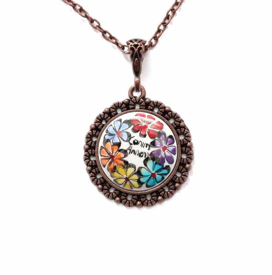 İlbay Çini Seramik Kolye 091DS138