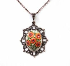 İlbay Çini Seramik Kolye 282DS060