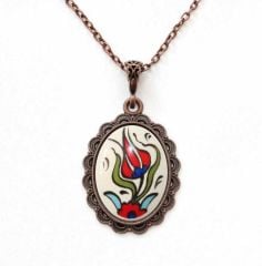 İlbay Çini Seramik Kolye 272DS029