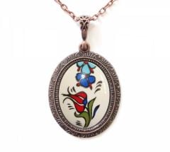 İlbay Çini Seramik Kolye 273DS024