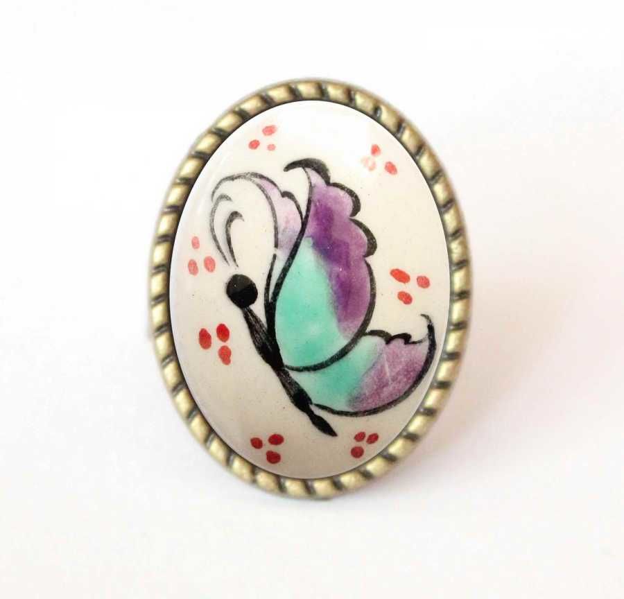 İlbay Çini Takı Yüzük 9009DS094