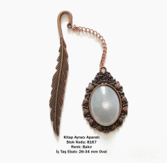 Kitap Ayracı Aparatı 8167 Bakır Kaplama