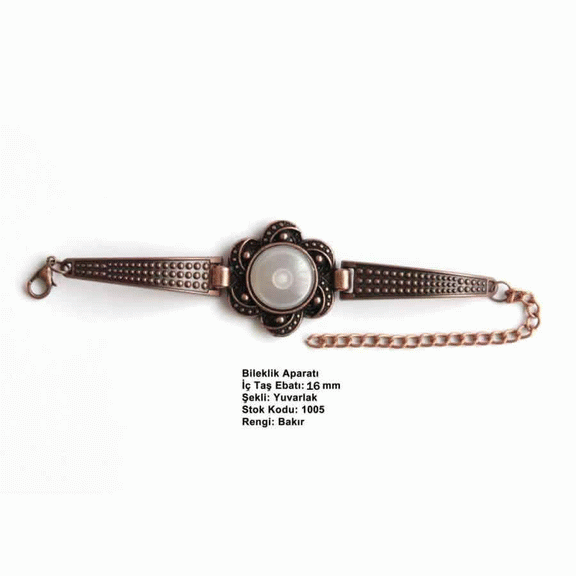 Bakır Renkli Metal Bileklik Aparatı 1005