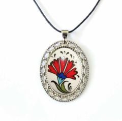 İlbay Çini Seramik Kolye 163DS033