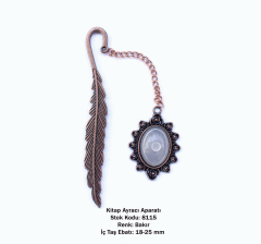 Kitap Ayracı Aparatı 8115 Bakır Kaplama