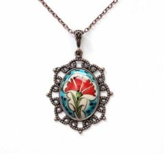 İlbay Çini Seramik Kolye 282DS062