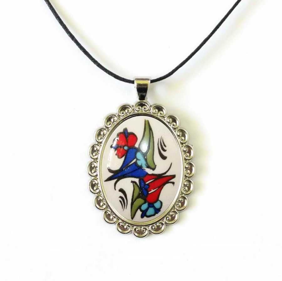 İlbay Çini Seramik Kolye 162DS022