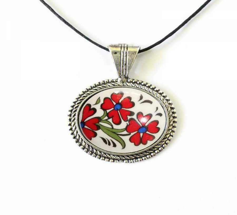 İlbay Çini Seramik Kolye 4025DS035