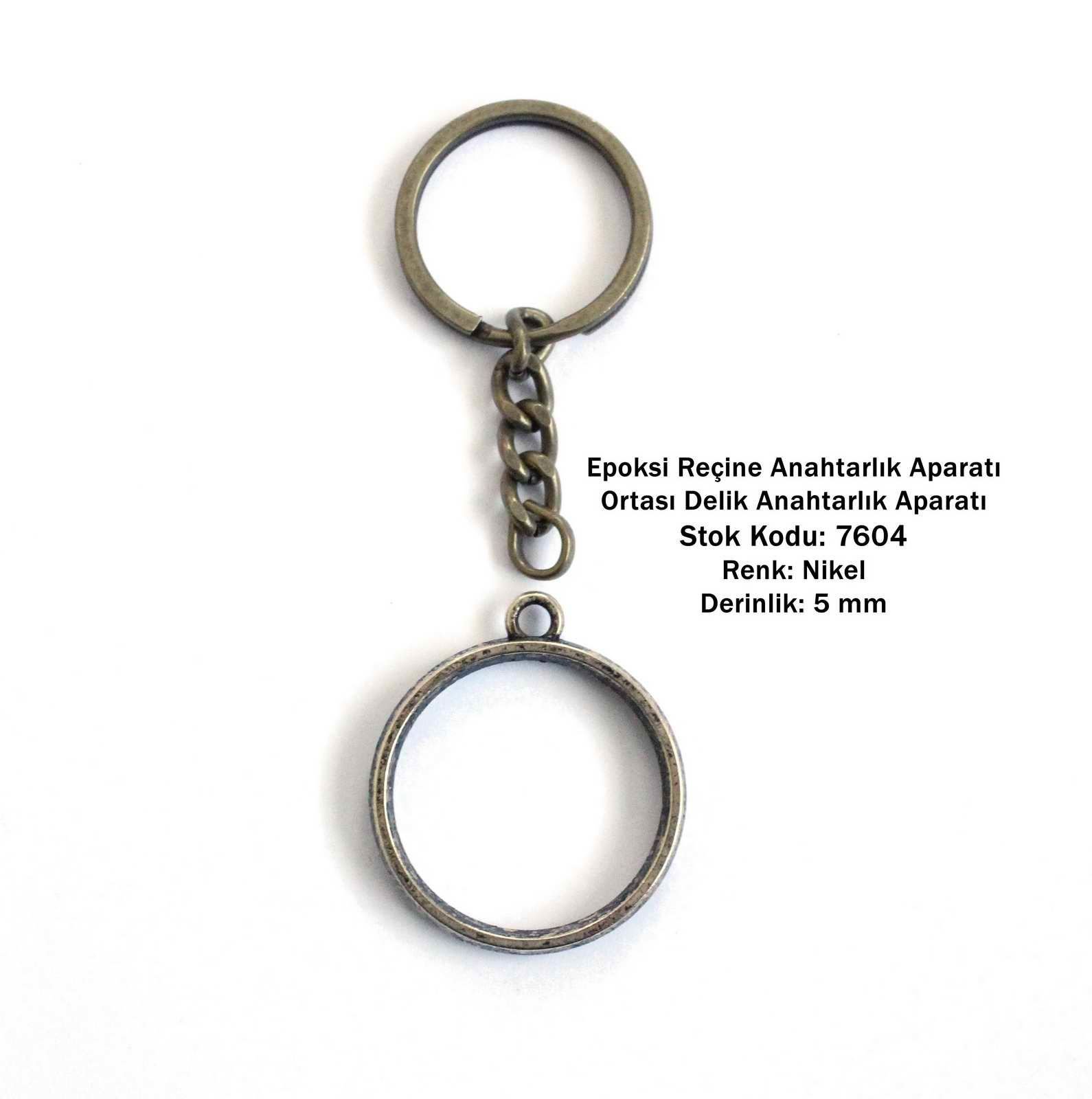 Epoksi Reçine Anahtarlık Aparatı 7604