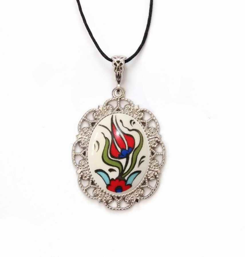 İlbay Çini Seramik Kolye 020DS029