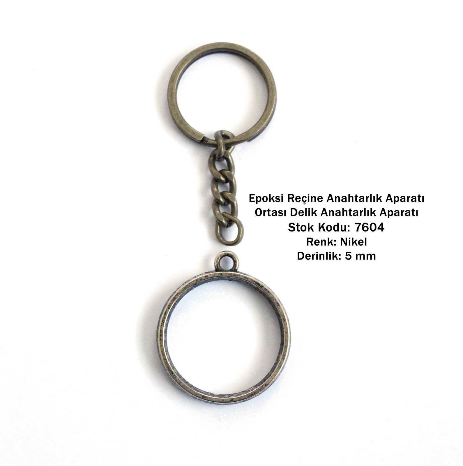 Epoksi Reçine Anahtarlık Aparatı 7605