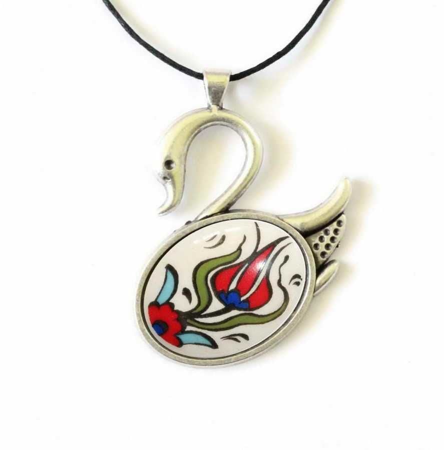 İlbay Çini Seramik Kolye 229DS029