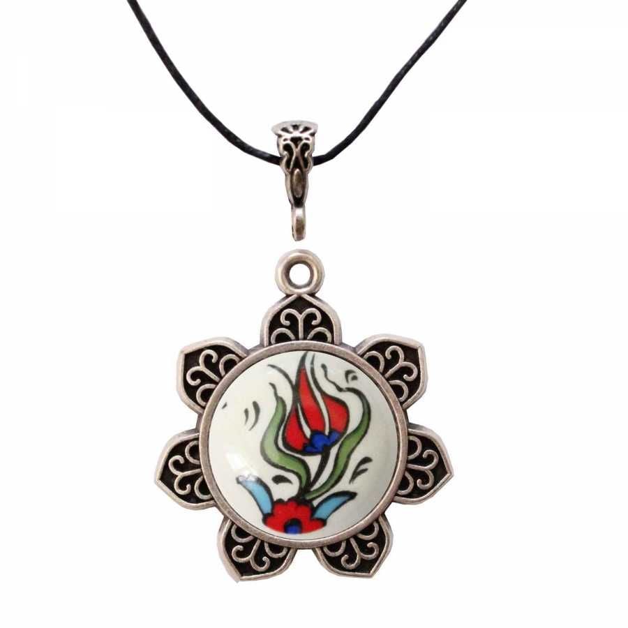 İlbay Çini Seramik Kolye 4217DS105