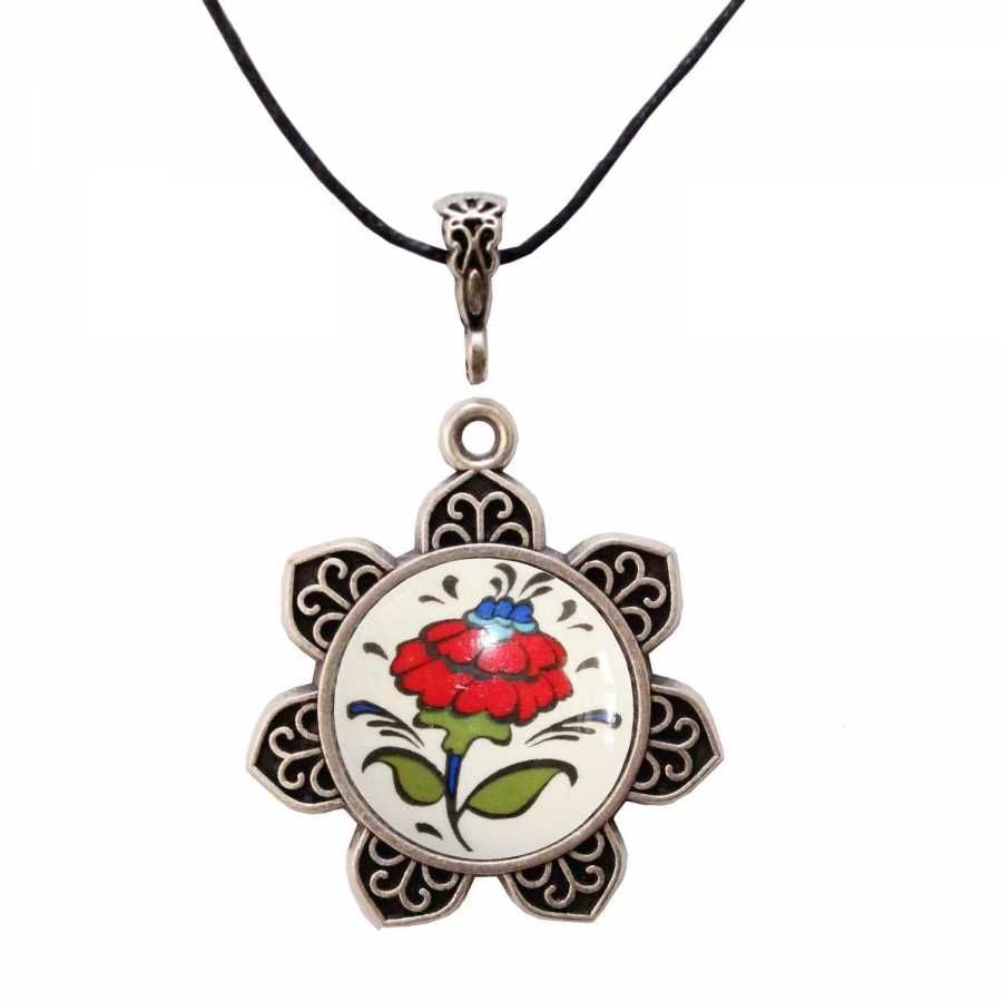 İlbay Çini Seramik Kolye 4217DS008