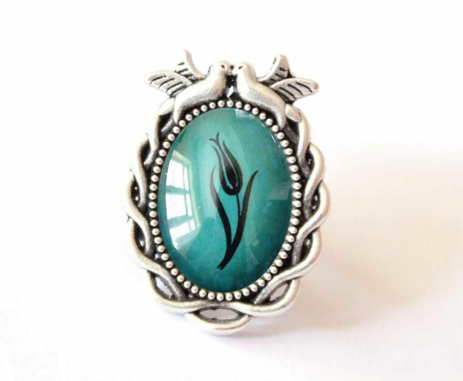 İlbay Çini Takı Yüzük 9507DS503