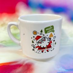 Yılbaşı Noel Baba Mutlu Yıllar Temalı Hediyelik Seramik Times Kupa Bardak Mug