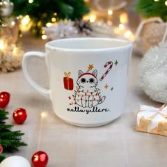 Yılbaşı Şeker Seramik Times Kupa Bardak Mug