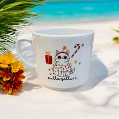 Yılbaşı Şeker Seramik Times Kupa Bardak Mug