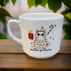 Yılbaşı Şeker Seramik Times Kupa Bardak Mug