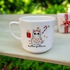 Yılbaşı Şeker Seramik Times Kupa Bardak Mug