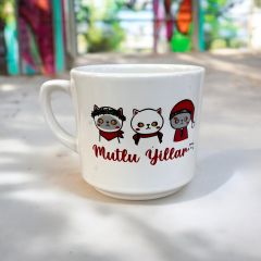 Yılbaşı 3 lü Kedi Seramik Times Kupa Bardak Mug