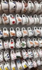 Toptan El işi Desenli 200 Adet Kupa, Toptan Kupa Satışı, Kupa Üreticisi Firma