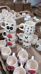 Toptan El işi Desenli 200 Adet Kupa, Toptan Kupa Satışı, Kupa Üreticisi Firma