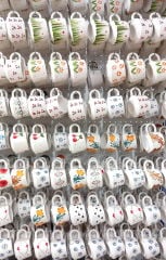 Toptan El işi Desenli 600 Adet Kupa, Toptan Kupa Satışı, Kupa Üreticisi Firma İlbay Çini Seramik