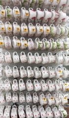 Toptan El işi Desenli 600 Adet Kupa, Toptan Kupa Satışı, Kupa Üreticisi Firma İlbay Çini Seramik