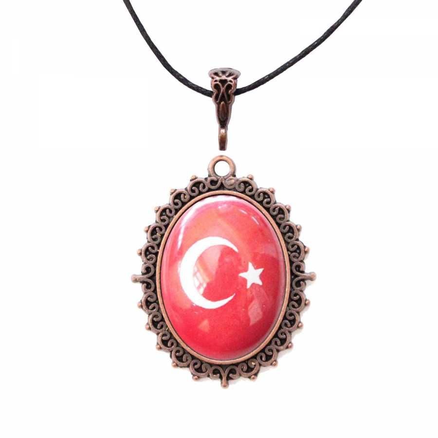 İlbay Çini Seramik Lale Kolye 044DS700