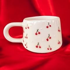 Seramik Kupa Bardak Mug Klasik Baby Kiraz