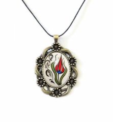 İlbay Çini Seramik Kolye 177DS012