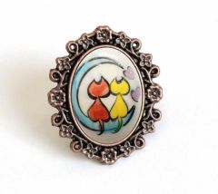 İlbay Çini Takı Yüzük 9059DS080