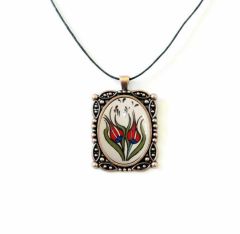 İlbay Çini Seramik Kolye 153DS023