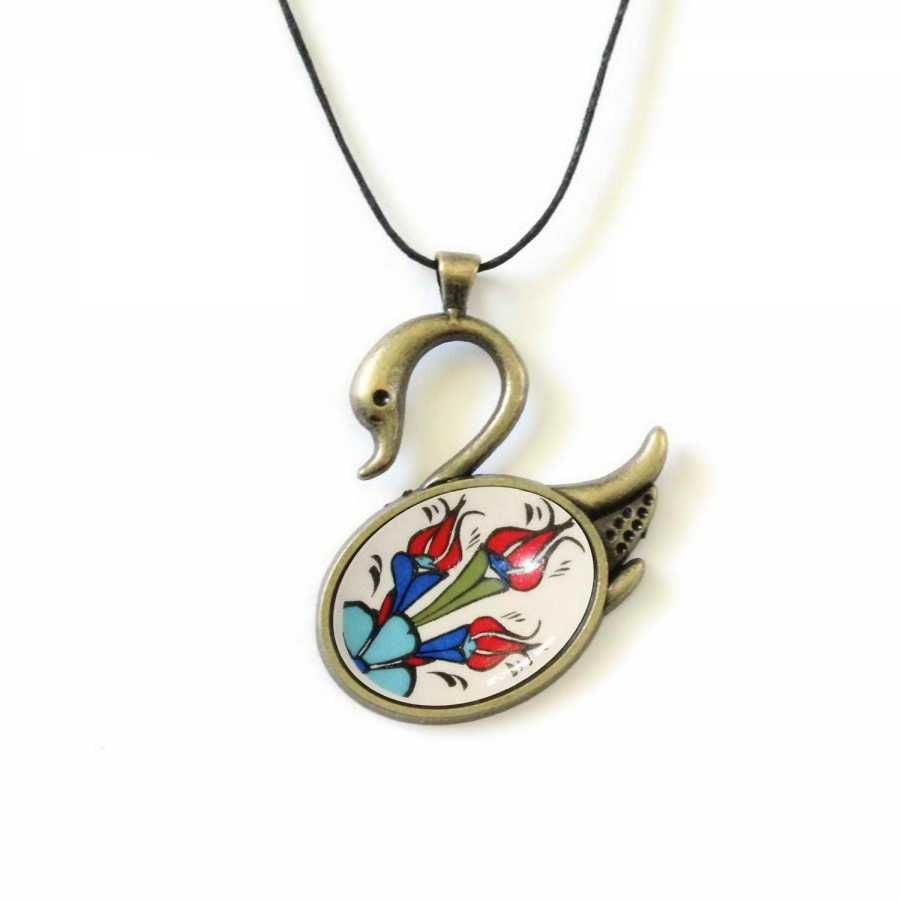 İlbay Çini Seramik Kolye 134DS030