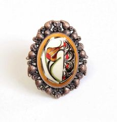 İlbay Çini Takı Yüzük 9054DS070