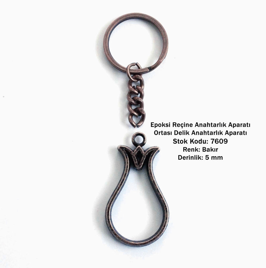 Epoksi Reçine Anahtarlık Aparatı 7609