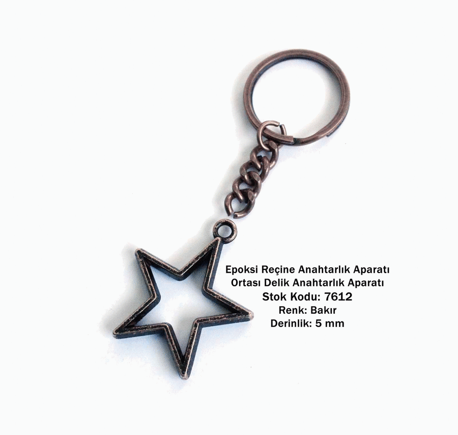 Epoksi Reçine Anahtarlık Aparatı 7612