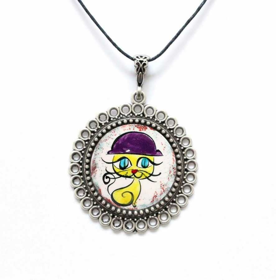 İlbay Çini Seramik Kolye 211DS109