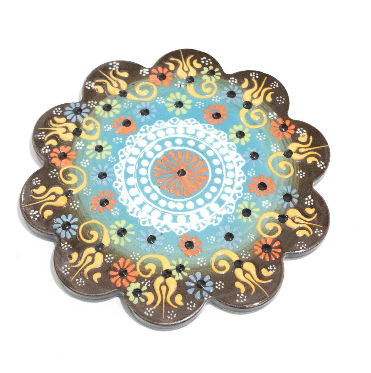 17 cm Dantel Desen Seramik Nihale 3313