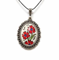 İlbay Çini Seramik Kolye 4203DS035