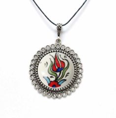 İlbay Çini Seramik Kolye 211DS105