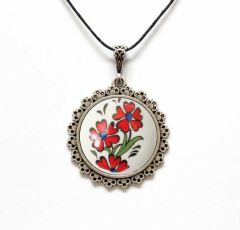 İlbay Çini Seramik Kolye 208DS106