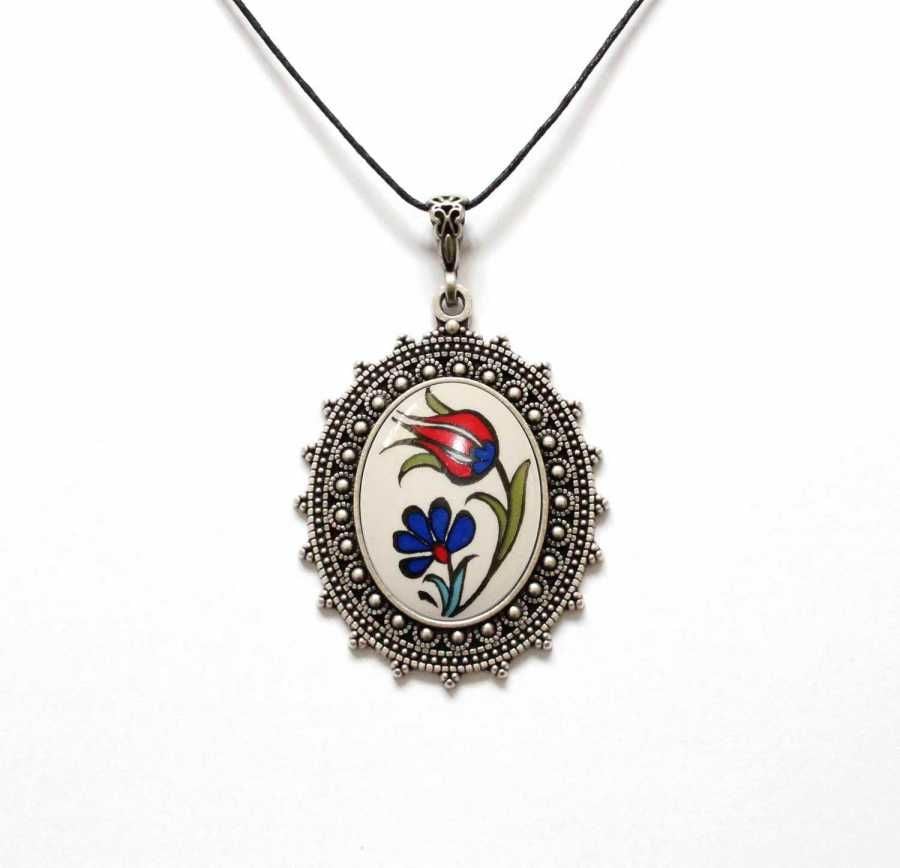 İlbay Çini Seramik Kolye 207DS015