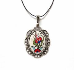 İlbay Çini Seramik Kolye 225DS029