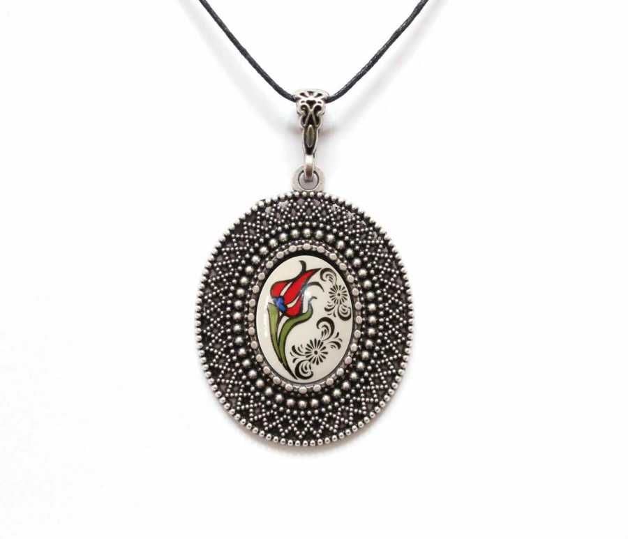 İlbay Çini Seramik Kolye 4220DS018