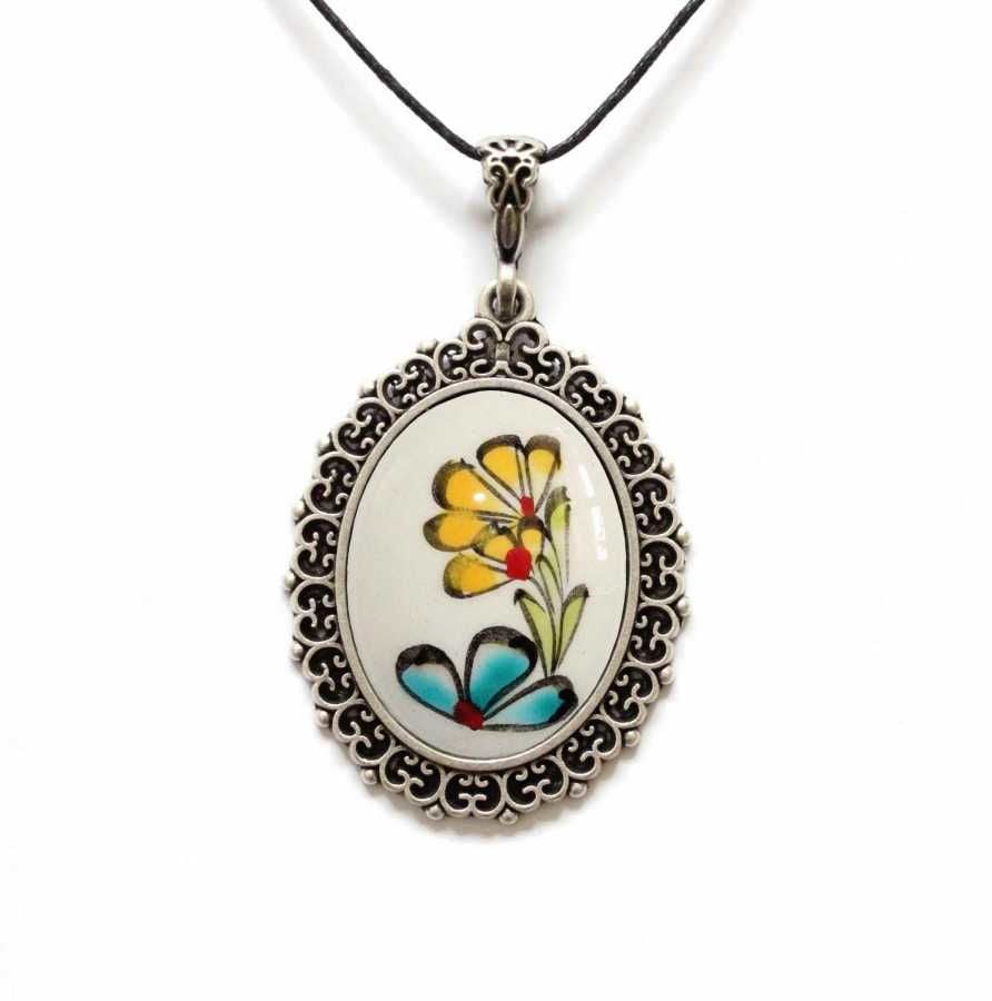 İlbay Çini Seramik Kolye 203DS006