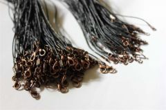 Siyah Kolye Takı İpi - 100 Adet