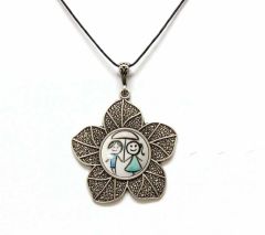 İlbay Çini Seramik Kolye 4213DS104